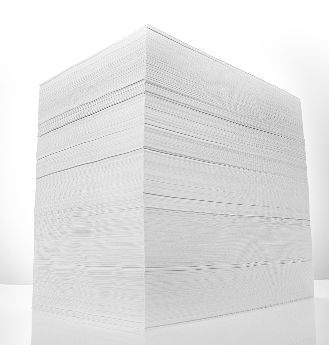 An image of a stack of paper.